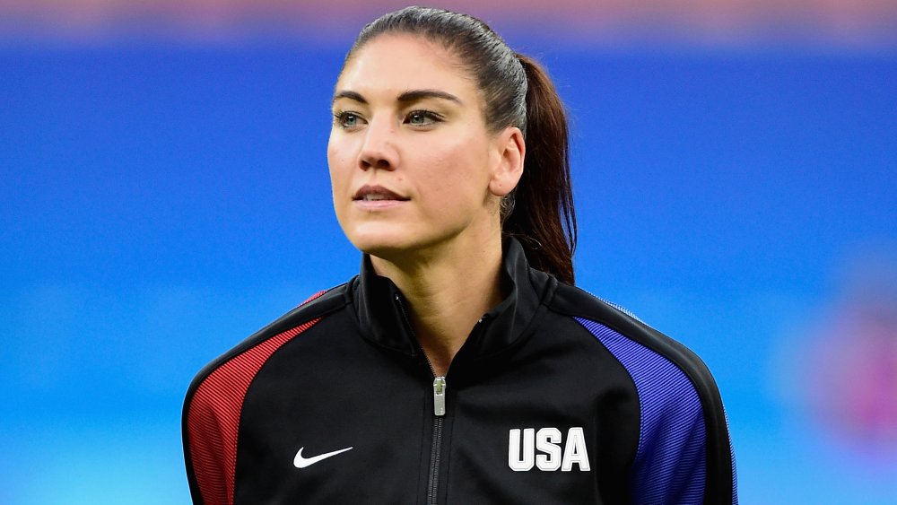 Hope Solo during the Rio 2016 Olympic Games 