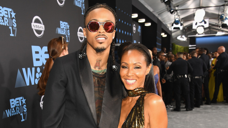 Jada Pinkett Smith, August Alsina, 2017 photo 