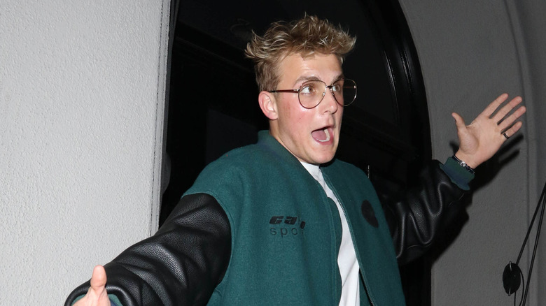 Jake Paul wearing glasses in 2018