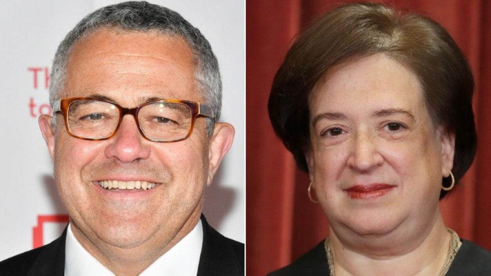 Jeffrey Toobin and Elena Kagan
