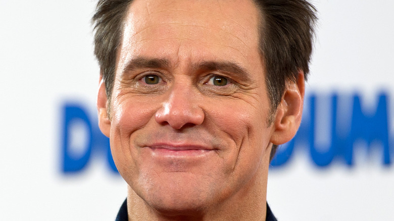 Jim Carrey smiling