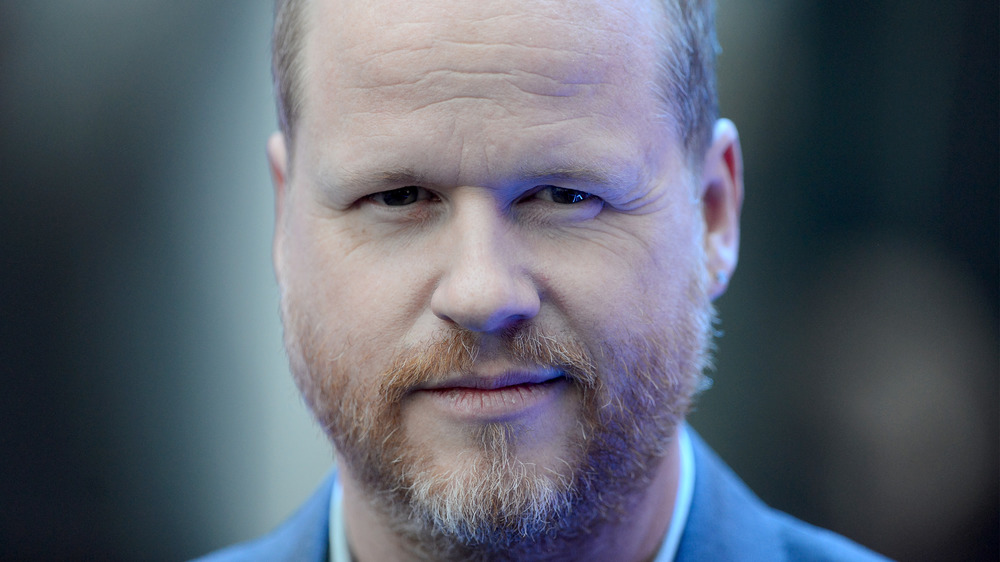 Joss Whedon smirking