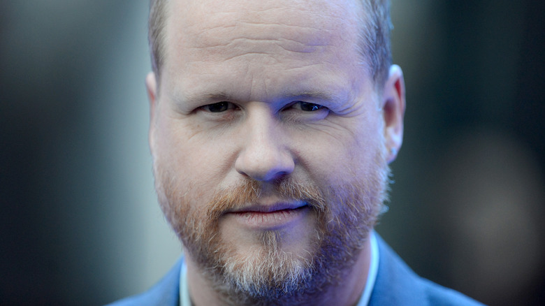 Joss Whedon smirking
