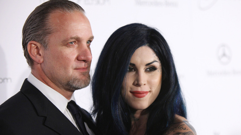 Jesse James and Kat Von D