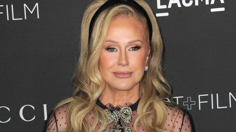 Kathy Hilton at an event, posing