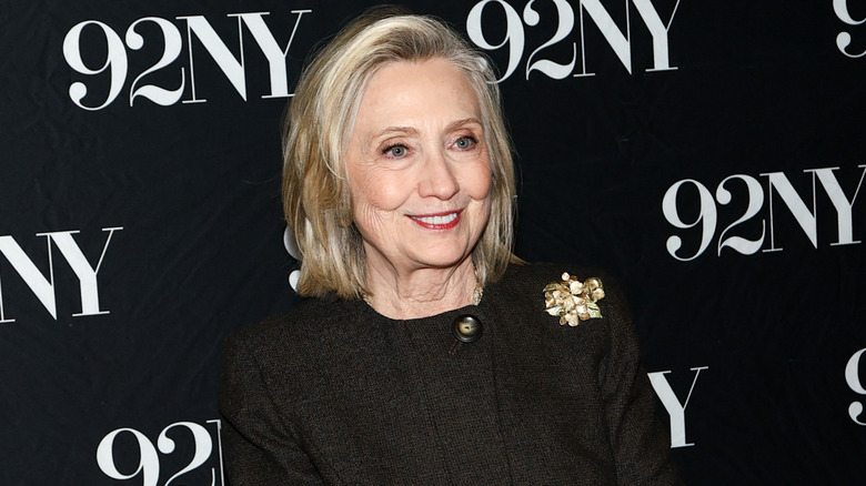 Hillary Clinton smiling