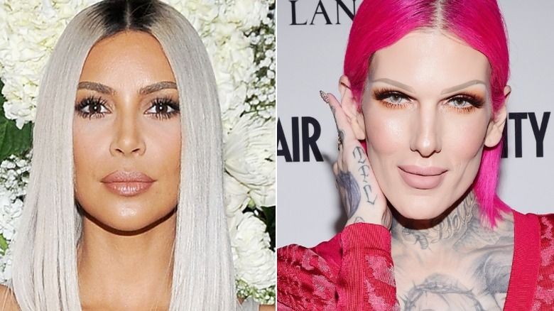 Kim Kardashian and Jeffree Star