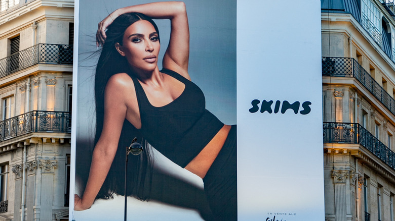 Kim Kardashian Skims ad