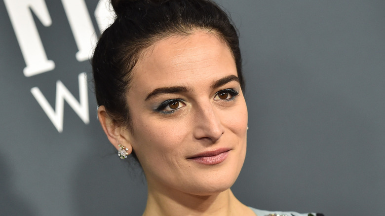 Jenny Slate on red carpet