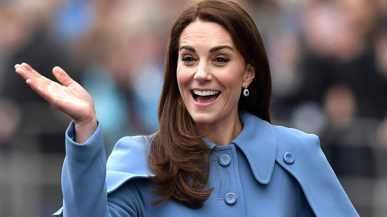 Kate Middleton laughing