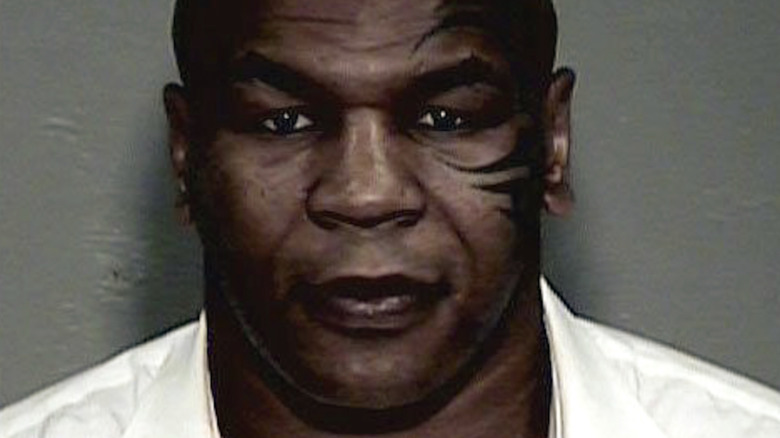 Mike Tyson mugshot