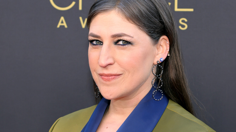 Mayam Bialik smiling at event