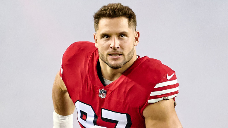Nick Bosa running