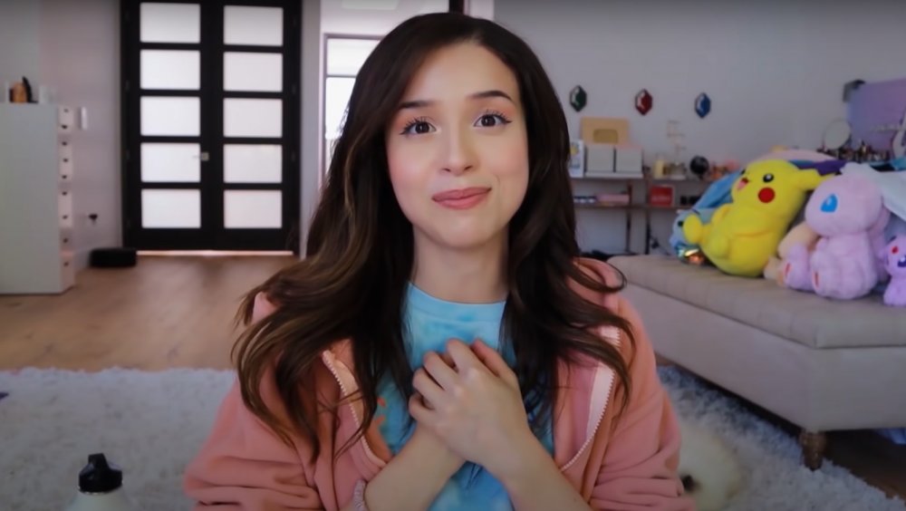 Pokimane in a screenshot from a YouTube video 