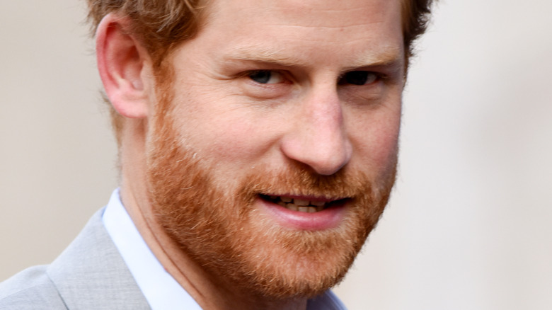 Prince Harry smiling