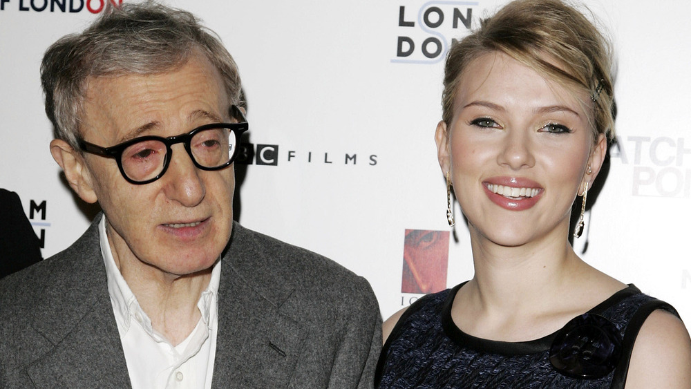 Woody Allen and Scarlett Johansson