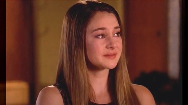 Shailene Woodley crying as Amy on 'The Secret Life of the American Teenager'