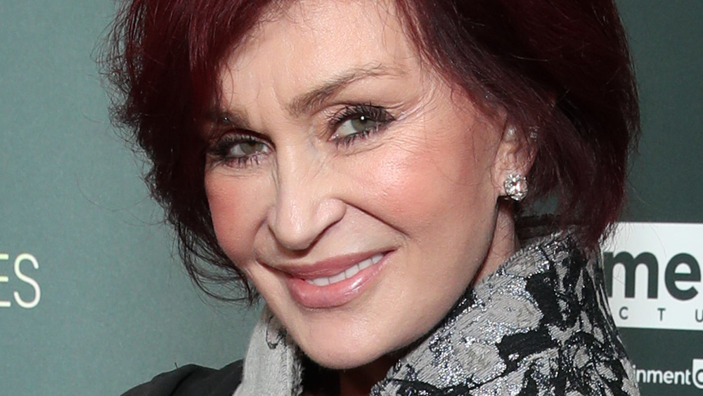 Sharon Osbourne smiling 