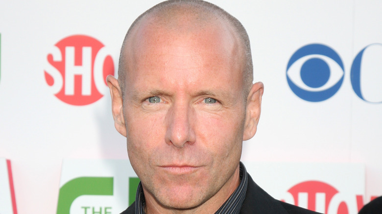Hugh Dillon posing for cameras