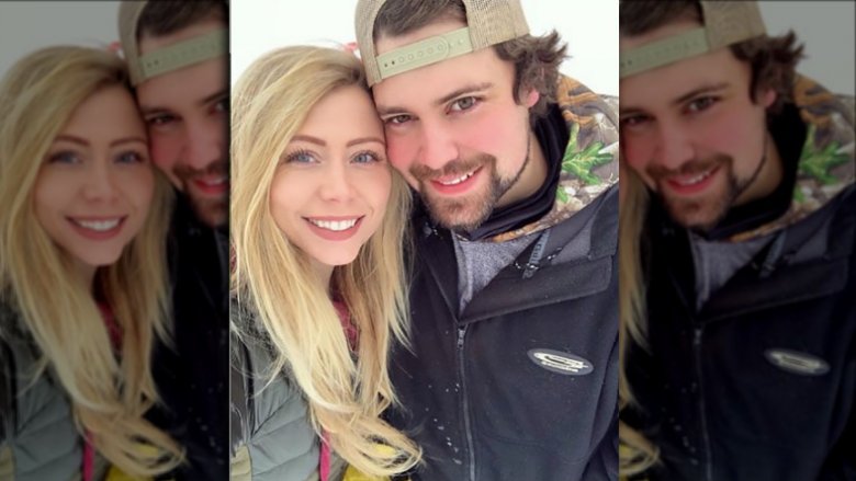 Levi Johnston with wife Sunny Johnston 
