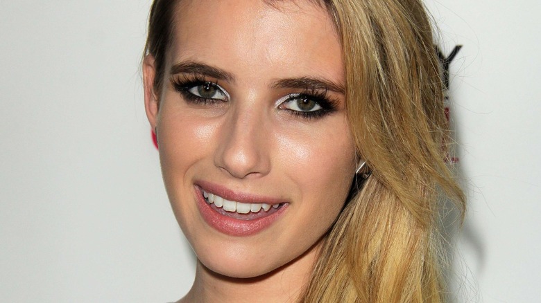 Emma Roberts smiling 