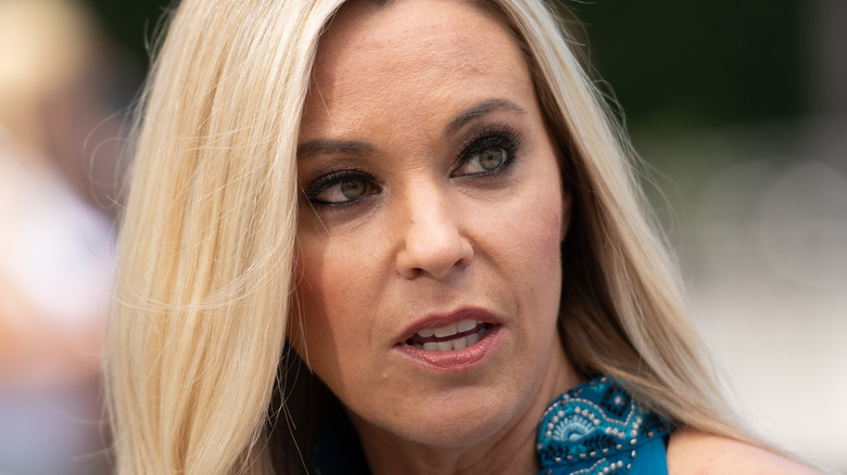 Kate Gosselin of "Jon and Kate Plus 8" scowling