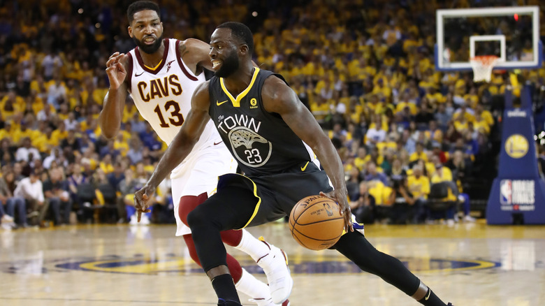 Tristan Thompson and Draymond Green