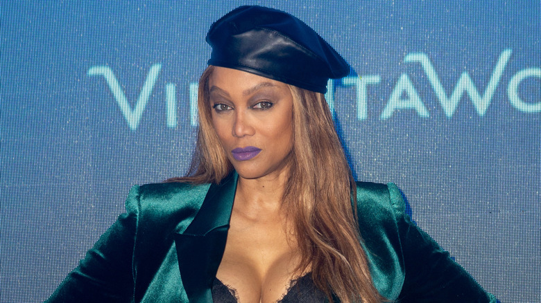 Tyra Banks at Cirque du Soleil LUDÕ at VidantaWorld Nuevo Vallarta