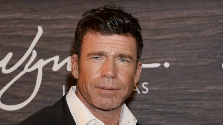 Taylor Sheridan poses in 2021