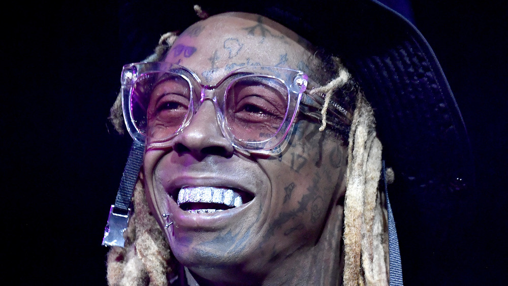 Lil Wayne smiling