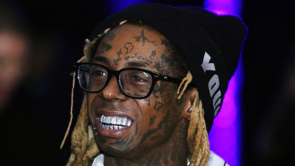 Lil Wayne smiling