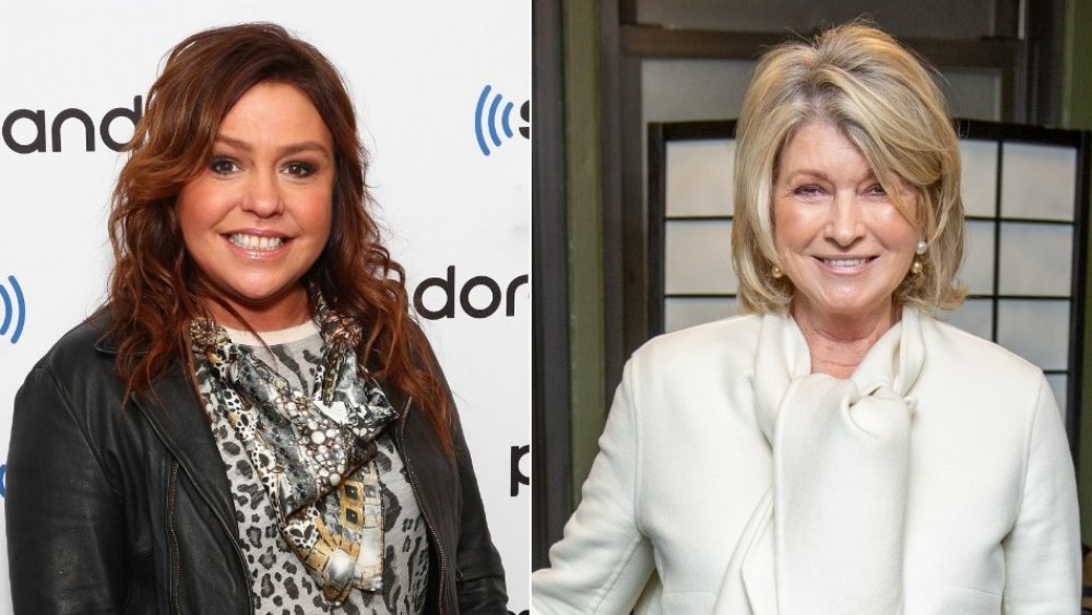 Rachael Ray and Martha Stewart