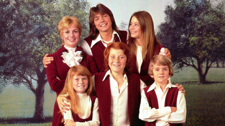 The Partridge Family posing for 1972 photoshoot