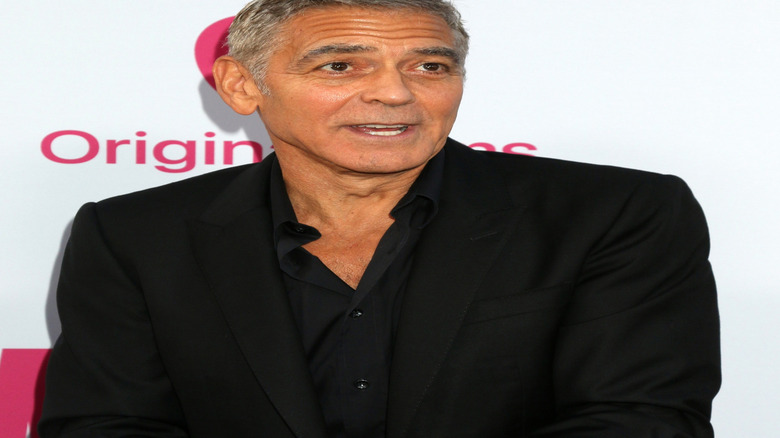 George Clooney at Wolfs Los Angeles Premiere at the TCL Chinese Theater IMAX