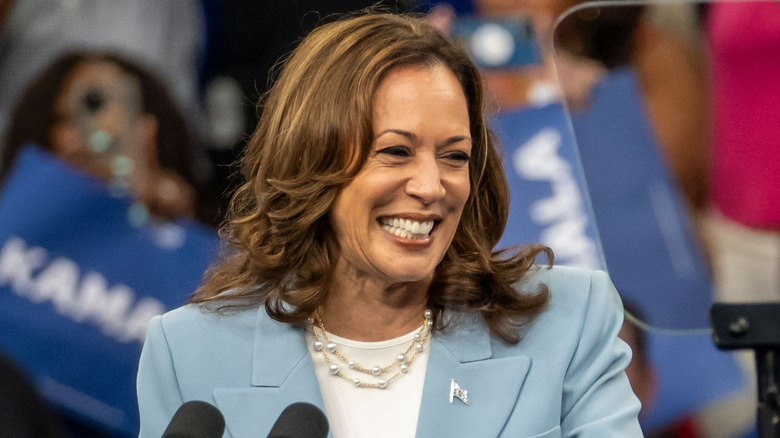 Kamala Harris at an event