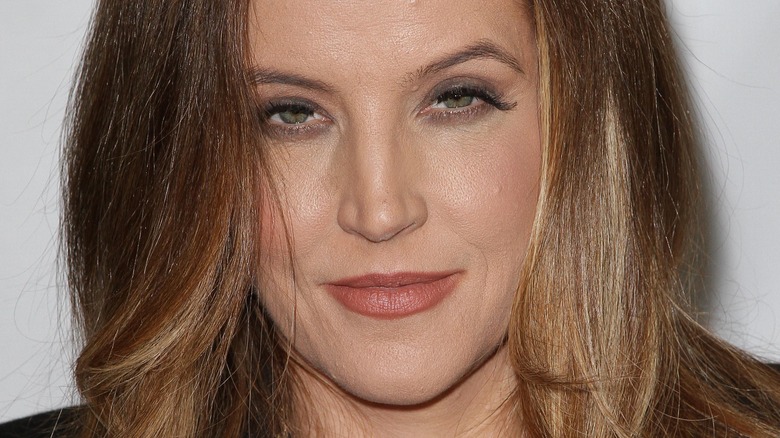 Lisa Marie Presley smiling