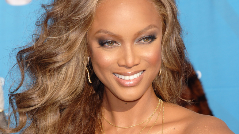 Tyra Banks smiling 