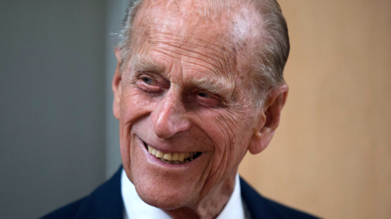 Prince Philip smiling