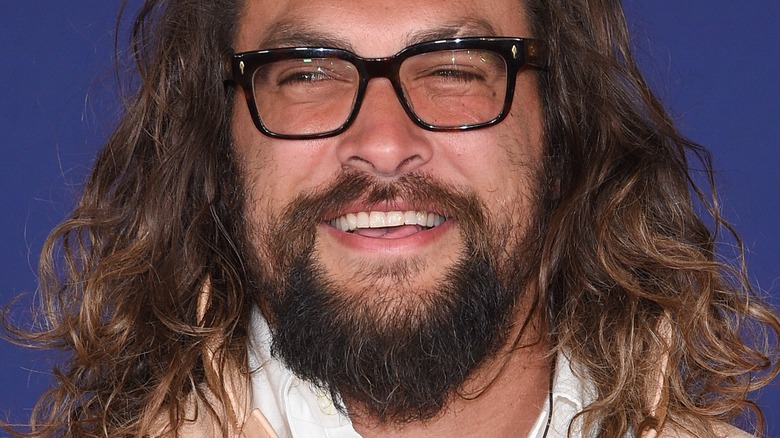 Jason Momoa smiling