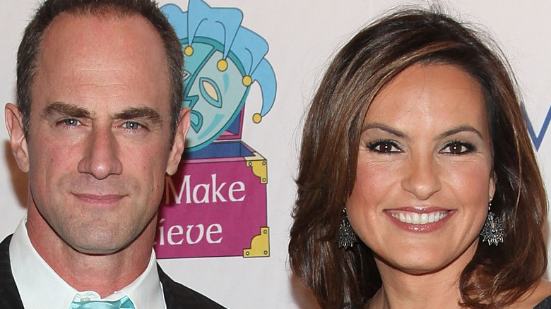 christopher meloni and mariska hargitay on the red carpet 