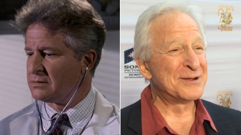 splitscreen of Steve Vinovich in The Santa Clause and on a red carpet