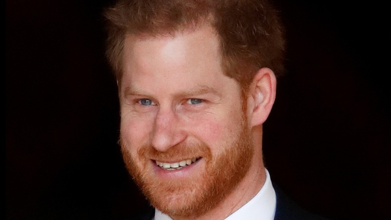 Prince Harry smiling