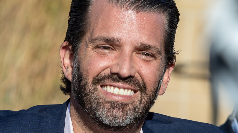 Donald Trump Jr smiling 