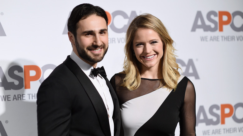 Max Shifrin and Sara Haines posing