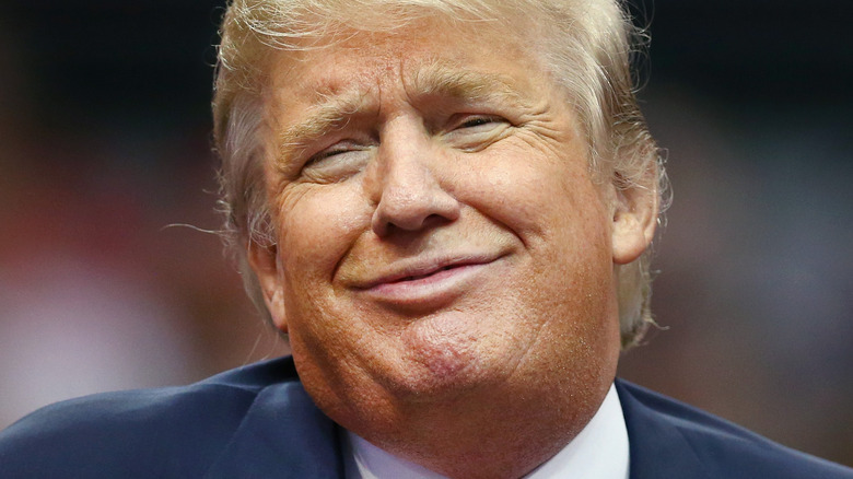 Donald Trump talking