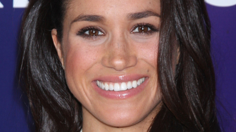 Meghan Markle smiling