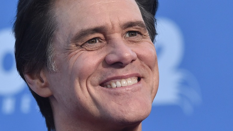 Jim Carrey smiling