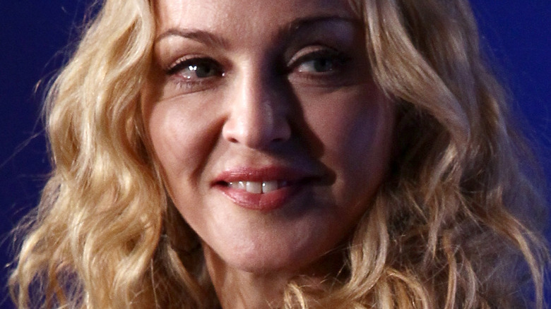 Madonna felt cap necklaces