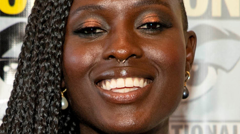 Jodie Turner-Smith smiling