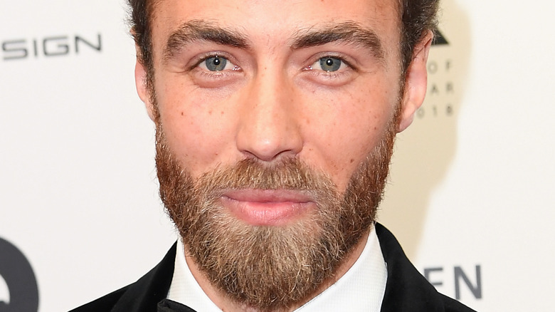 James Middleton smiling